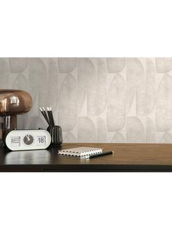 Galerie Geometric Leaf Wallpaper - view 2, Wh30168