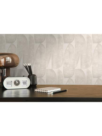 Galerie Geometric Leaf Wallpaper - view 2, Wh30168