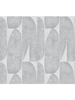 Galerie Geometric Leaf Wallpaper, Wh30169