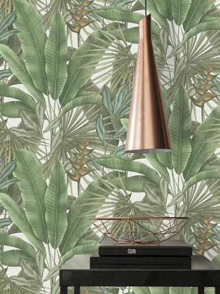 Galerie Tropical Leaves Wallpaper - view 2, Wh30114