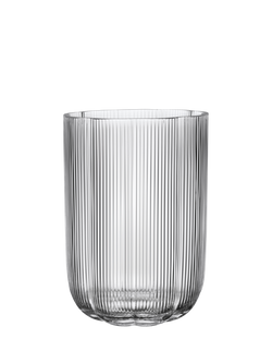 Villeroy & Boch Fleur Glass Vase, H22.5cm, Clear, Multi White