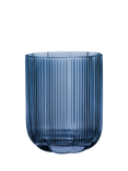 Villeroy & Boch Fleur Glass Vase, H15cm, Bleu