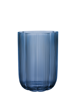 Villeroy & Boch Fleur Glass Vase, H22.5cm, Bleu, Multi White