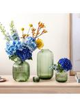 Villeroy & Boch Fleur Glass Vase, H19cm, Vert