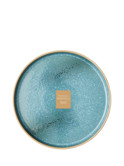 Portmeirion Minerals Stoneware Dinner Plate, 26.6cm, Jade - view 2, Green Jade