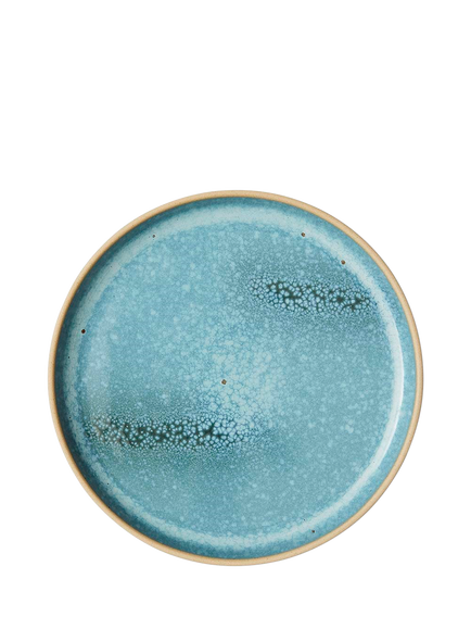Portmeirion Minerals Stoneware Side Plate, 21.7cm, Jade, Green Jade