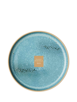 Portmeirion Minerals Stoneware Side Plate, 21.7cm, Jade - view 2, Green Jade