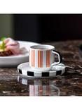 Villeroy & Boch Memphis Porcelain Espresso Cup & Saucer, 60ml, Multi