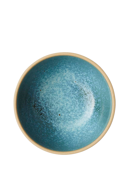 Portmeirion Minerals Stoneware Cereal Bowl, 15.2cm, Jade, Green Jade