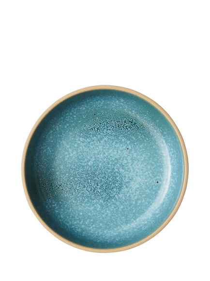 Portmeirion Minerals Stoneware Pasta Bowl, 22.2cm, Jade, Green Jade