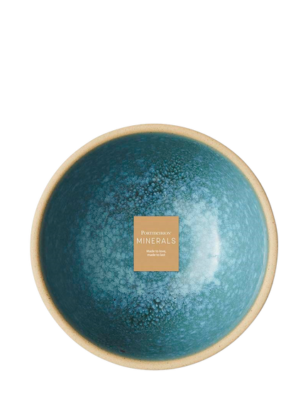 Portmeirion Minerals Small Stoneware Bowl, 11.4cm, Jade - view 2, Green Jade