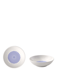 Villeroy & Boch Fleur Porcelain Dessert Bowl, Set of 2, 13cm, Bleu