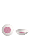 Villeroy & Boch Fleur Porcelain Dessert Bowl, Set of 2, 13cm, Cassis