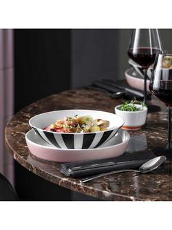 Villeroy & Boch Memphis Porcelain Salad Bowl, 22cm, Multi - view 2, Multi