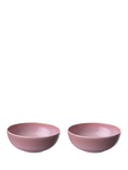 like. by Villeroy & Boch Perlemor Porcelain Cereal Bowl, Set of 2, 15cm, Coral