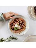 like. by Villeroy & Boch Perlemor Porcelain Pasta Bowl, Set of 2, 22cm, Sand