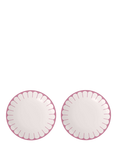 Villeroy & Boch Fleur Porcelain Dinner Plate, Set of 2, 26cm, Cassis