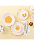 Villeroy & Boch Fleur Porcelain Breakfast Plate, Set of 2, 21cm, Soleil