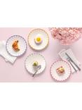 Villeroy & Boch Fleur Porcelain Breakfast Plate, Set of 2, 21cm, Vert