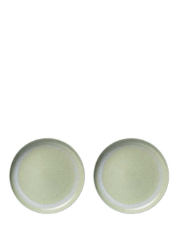 like. by Villeroy & Boch Perlemor Porcelain Salad Plate, Set of 2, 24cm, Alga, Alga