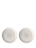 like. by Villeroy & Boch Perlemor Porcelain Salad Plate, Set of 2, 24cm, Sand