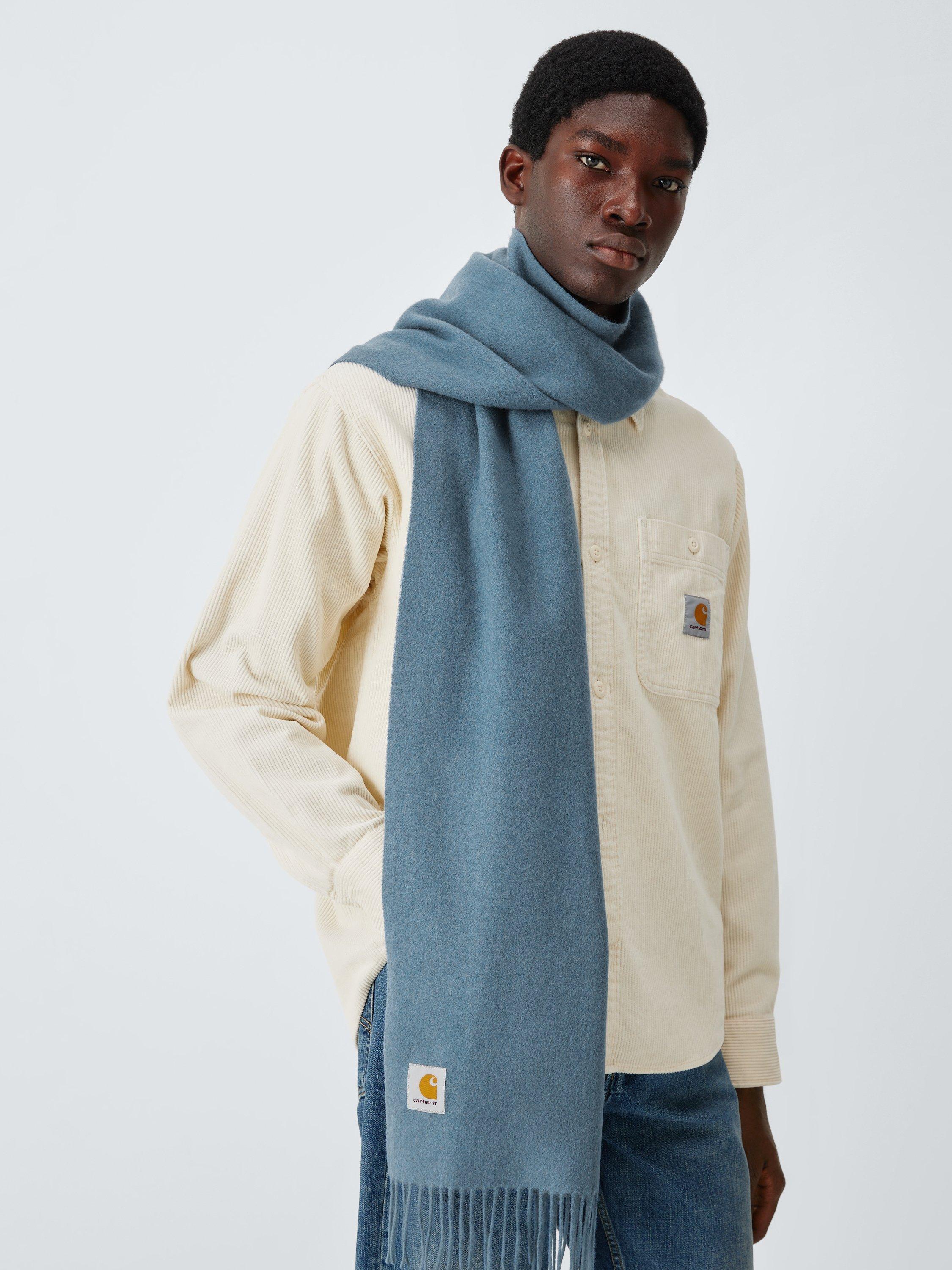 Product image 1 of 5, which shows Carhartt WIP Clan Wool Scarf, Angelite