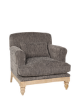 nkuku Maganda Snuggler Chair, Charcoal