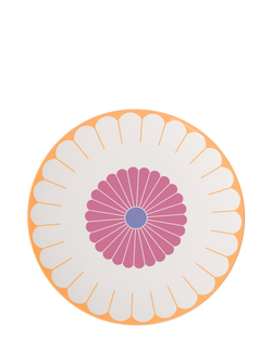 Villeroy & Boch Fleur Porcelain Round Serving Platter, 31cm, Couleur, Multi White