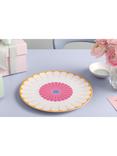 Villeroy & Boch Fleur Porcelain Round Serving Platter, 31cm, Couleur