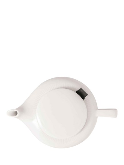 Villeroy & Boch Afina Porcelain Teapot, 420ml, White - view 2, White