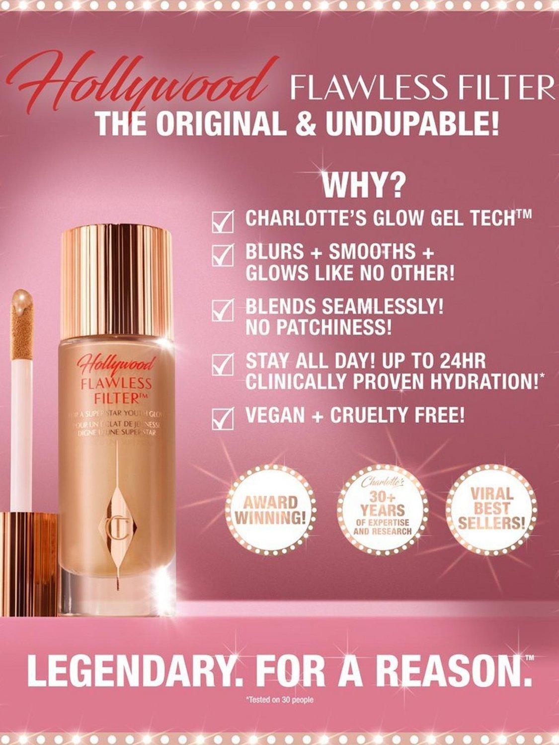 Product image 3 of 4, which shows Charlotte Tilbury Hollywood Flawless Filter, 8 Deep