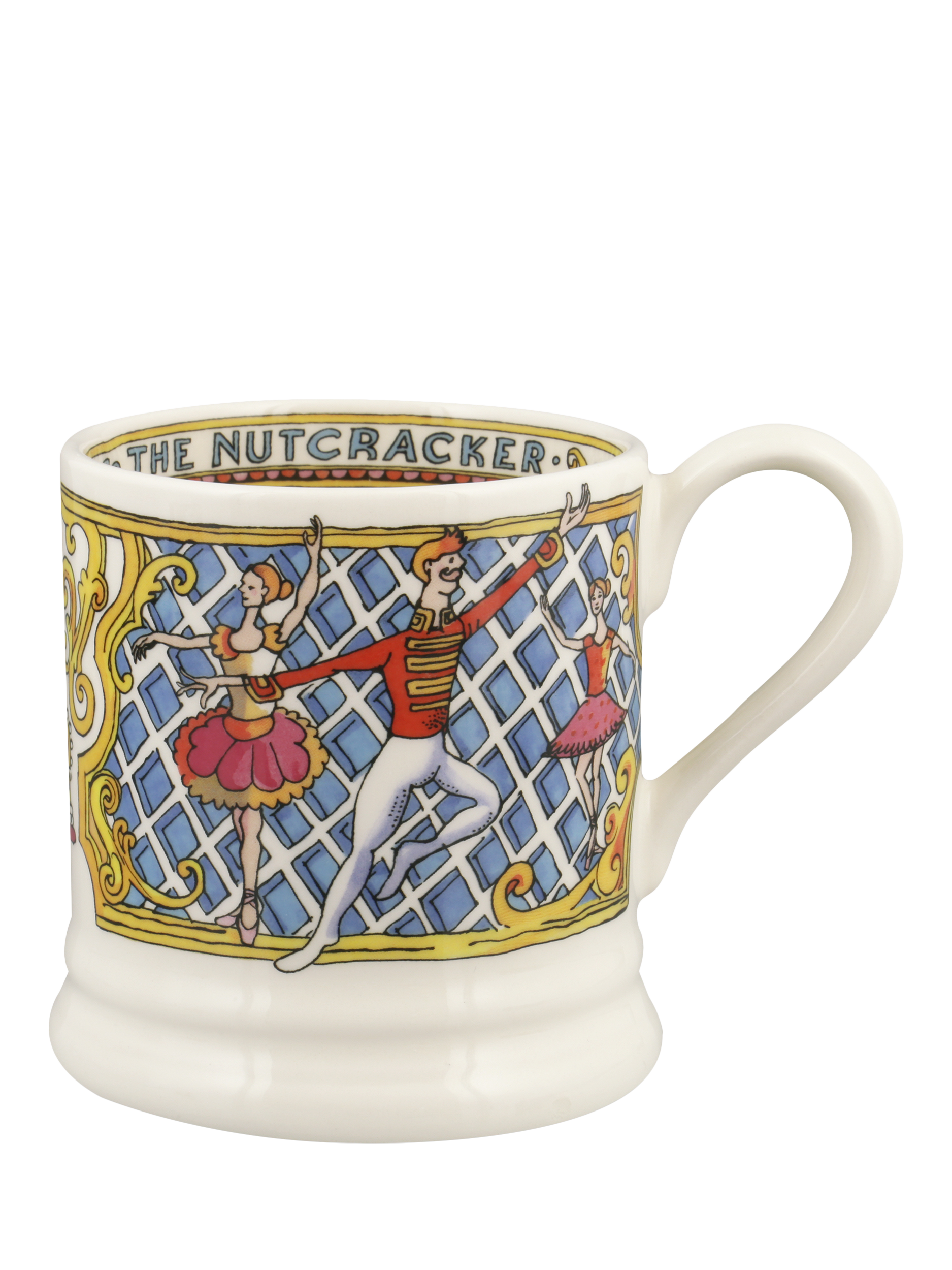 Emma Bridgewater Nutcracker Ballet Half Pint Earthenware Mug, 300ml