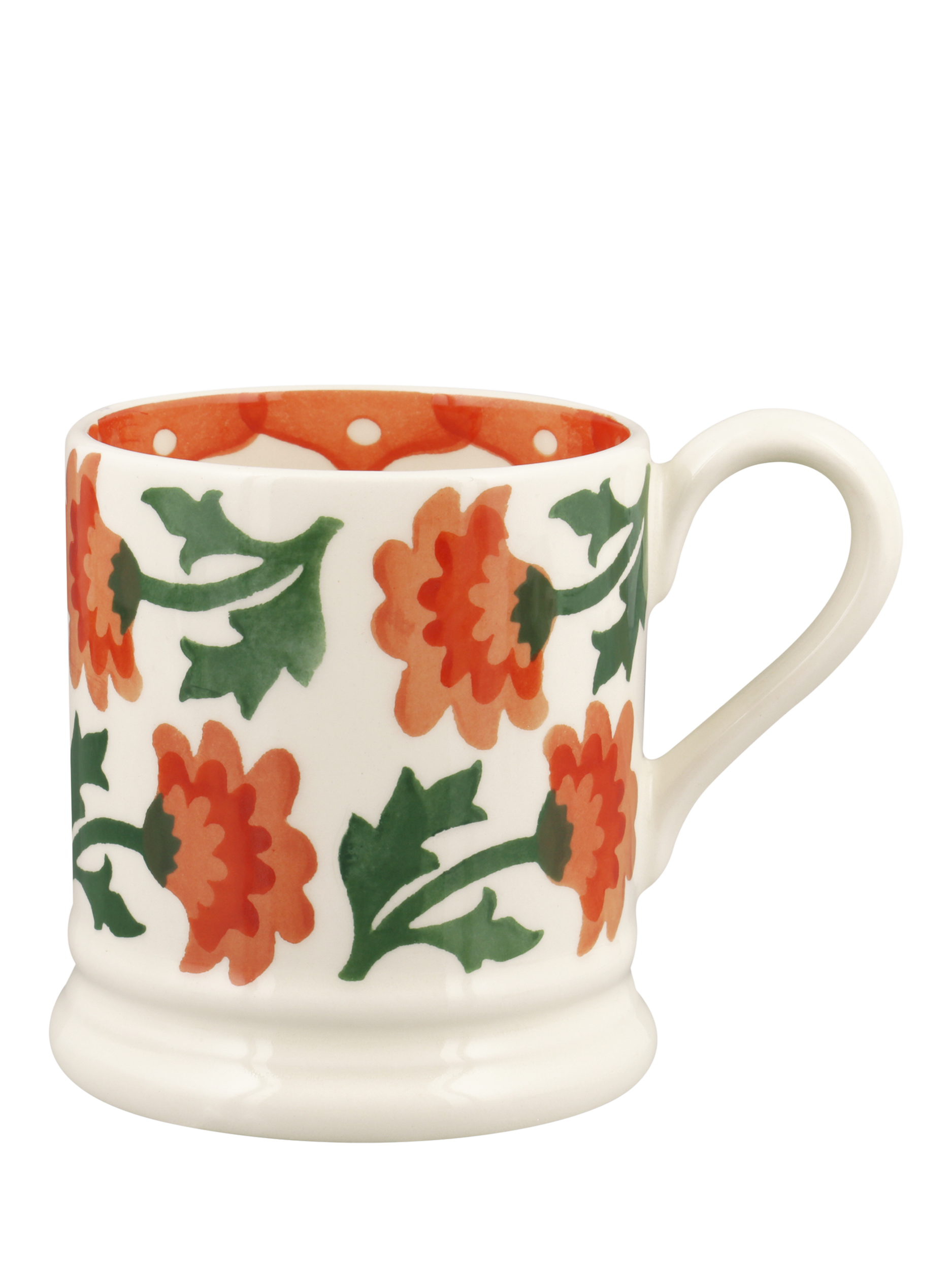 Emma Bridgewater Chrysanthemum Half Pint Earthenware Mug, 300ml