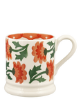 Emma Bridgewater Chrysanthemum Half Pint Earthenware Mug, 300ml