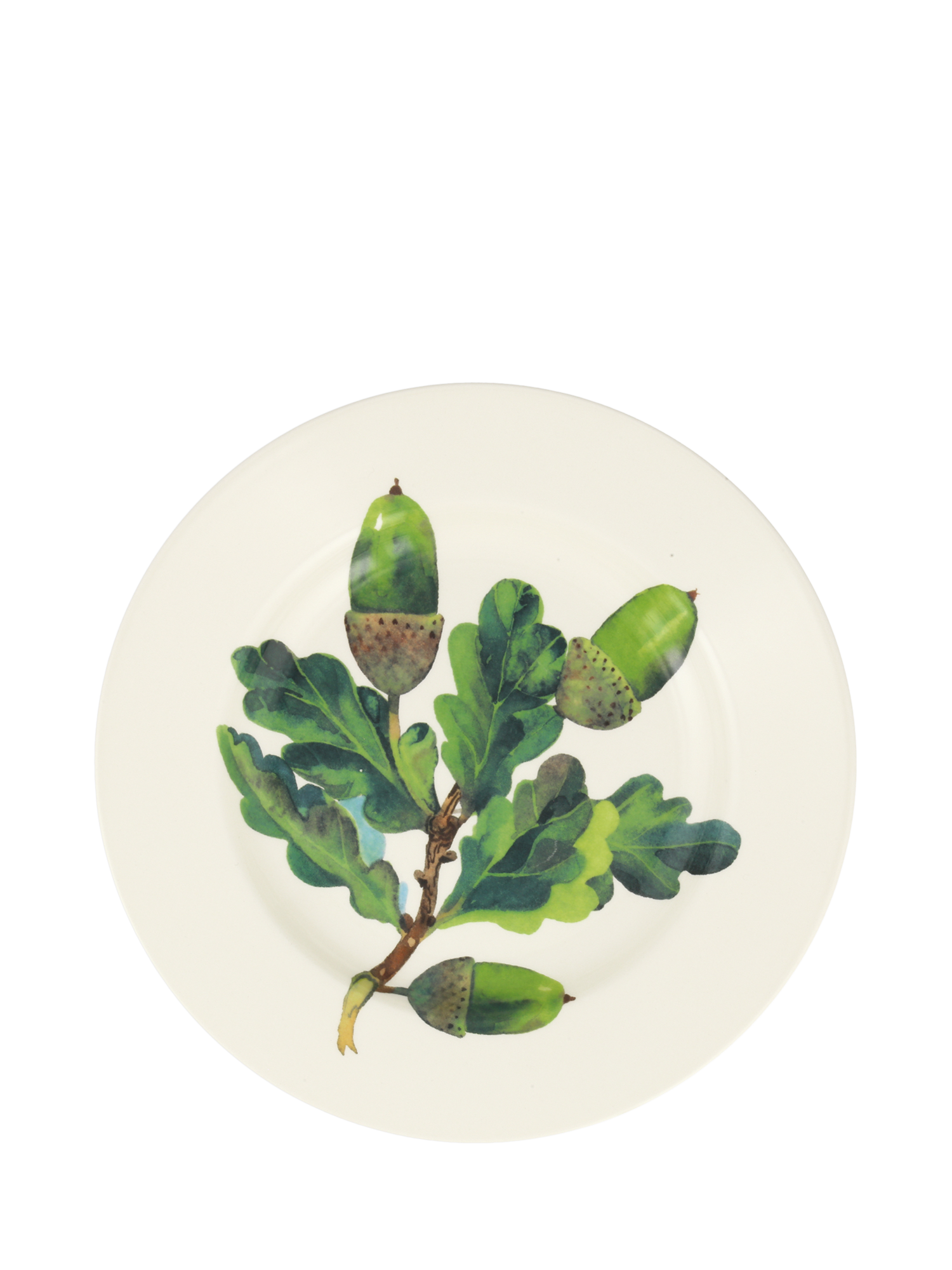 Emma Bridgewater Acorn Earthenware Side Plate, 22cm