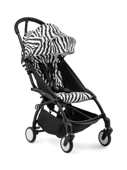 Stokke YOYO³ 6+ Colour Pack, Seat & Canopy, Zebra, Zebra
