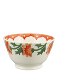 Emma Bridgewater Chrysanthemum Earthenware Small Bowl, 12.5cm, Orange