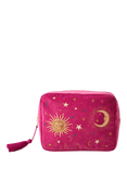 Elizabeth Scarlett Celestial Wash Bag, Fuchsia