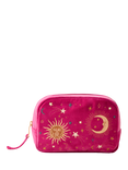 Elizabeth Scarlett Celestial Makeup Bag, Fuchsia