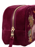 Elizabeth Scarlett Elephant Makeup Bag, Ruby