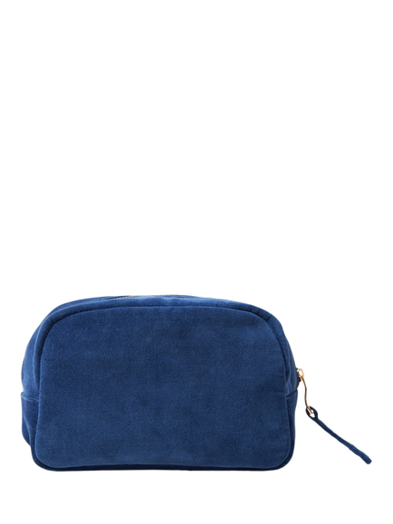 Elizabeth Scarlett Elephant Makeup Bag, Navy - view 2, Navy
