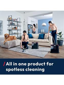 Hoover HS5 Heat Spot Wash&Dry Carpet Cleaner, Black / Magenta - view 2, Black / Magenta