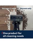 Hoover HW3 2-in-1 Wet & Dry Cordless Vacuum Cleaner, Black / Silver