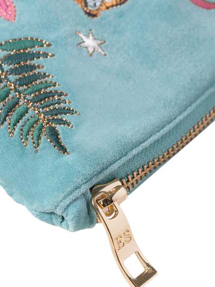 Elizabeth Scarlett Celestial Tiger Pouch, Light Blue - view 2, Light Blue