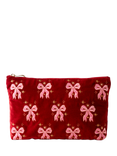 Elizabeth Scarlett Dazzling Bow Pouch, Pink