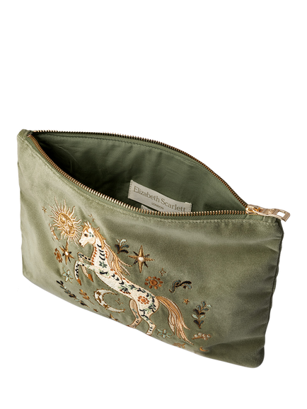Elizabeth Scarlett Mystical Horse Pouch, Natural - view 2, Natural