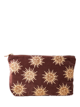 Elizabeth Scarlett Sun Goddess Pouch, Chocolate