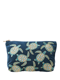 Elizabeth Scarlett Turtle Marine Pouch, Navy