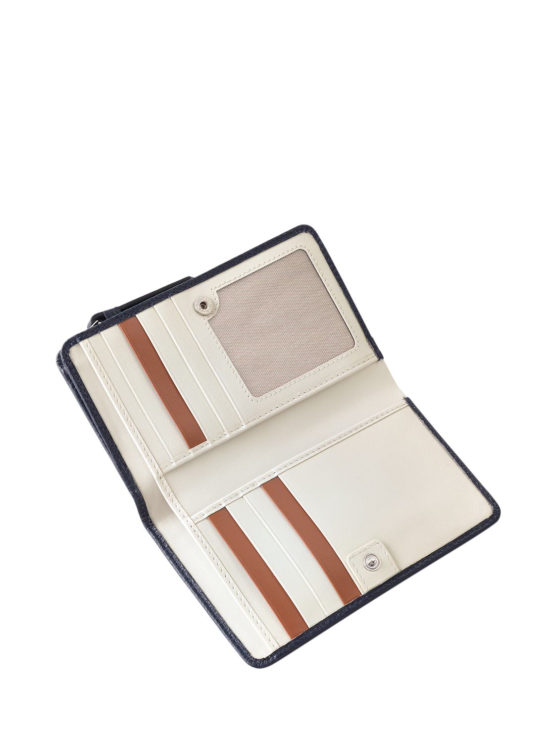 Product image 3 of 4, which shows Radley Loyal Radley Leather Medium Bifold Purse, Ink