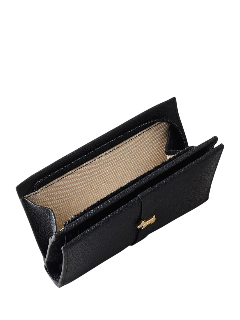 Product image 4 of 4, which shows Radley Sandler Way Leather Medium Bifold Purse, Black